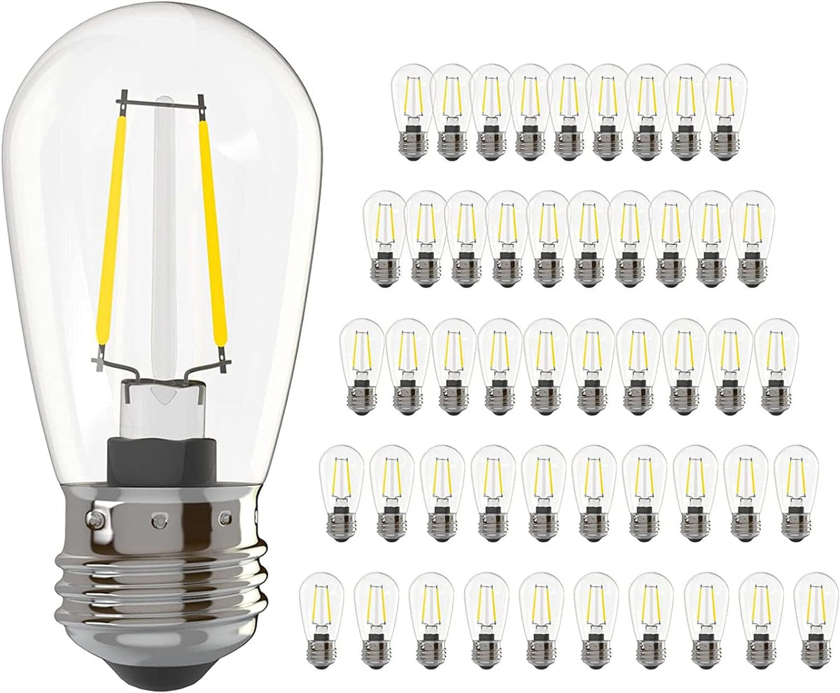 S14 2W LED Bulbs – Energy-Efficient Replacement Bulbs for Outdoor ...