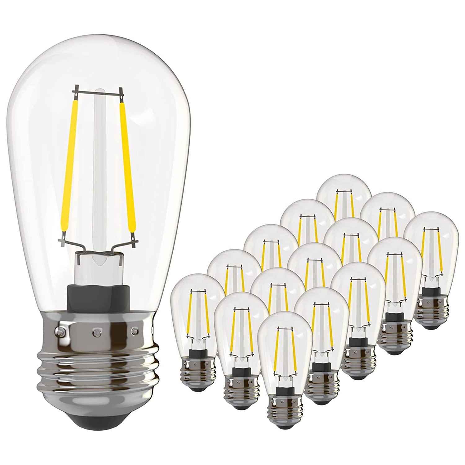 dc ac 12v 24v Niedervolt-Glühbirne E27 E12 E14 LED-Glühbirnen 2200k 2700k  Edison LED-Lampe für Gartenboot-Batteriebeleuchtung DC-Wechselstrom 12v