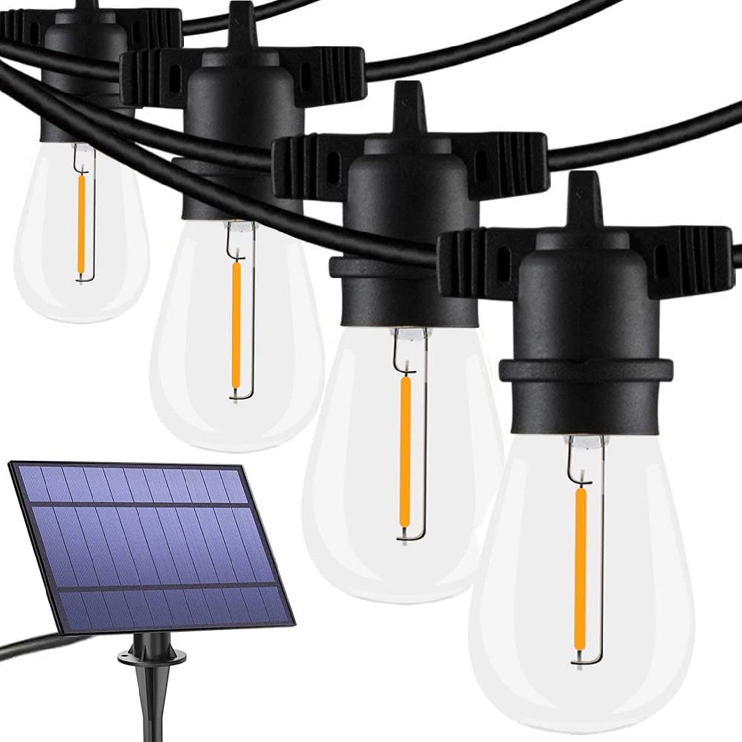 Solar Outdoor String Lights LED, FMART 100FT Solar String Light Commer –  SUNTHIN